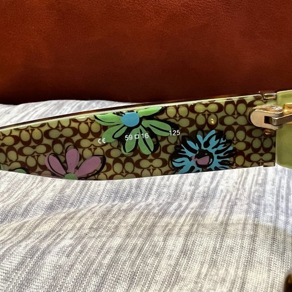 Coach Peony Sunglasses S471 - Picture 5 of 7